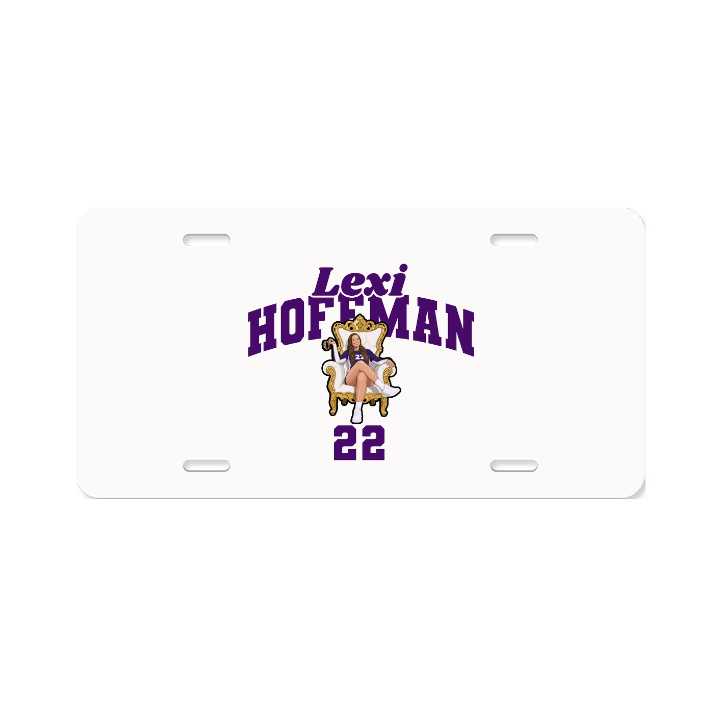 License Plate — Signature Arch in Classic