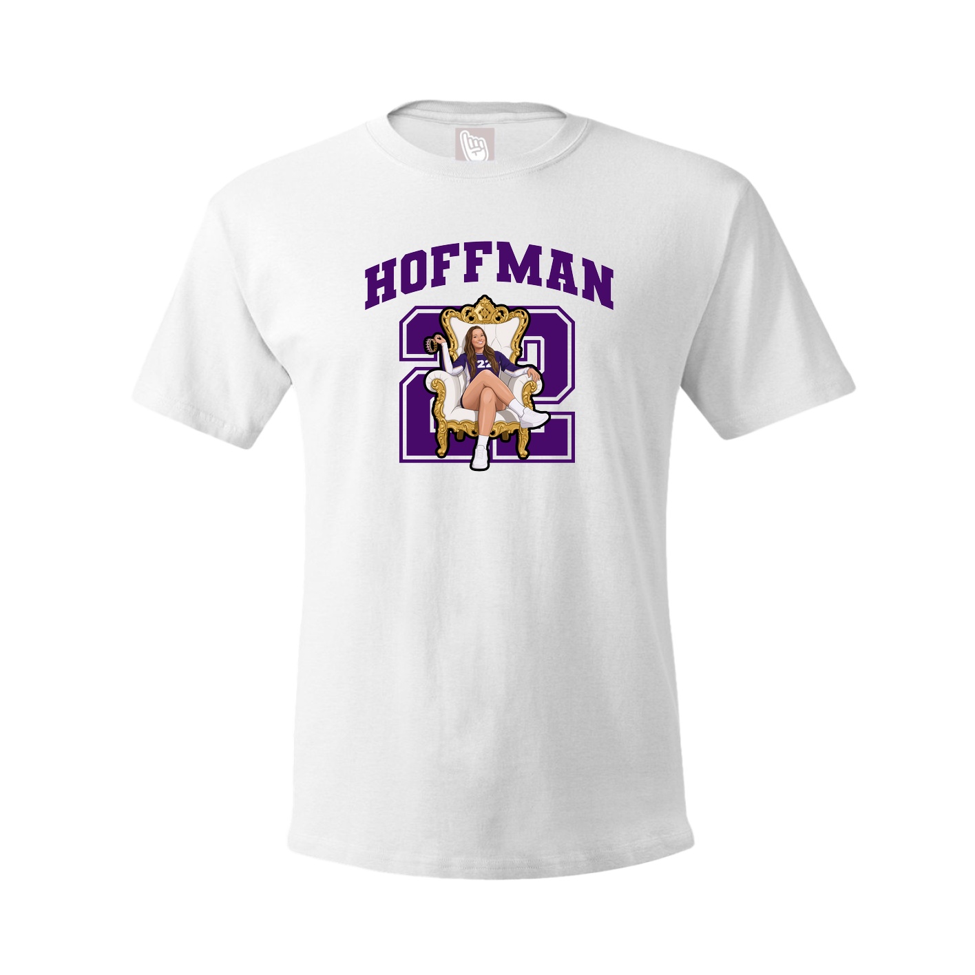 Tee — Number in White