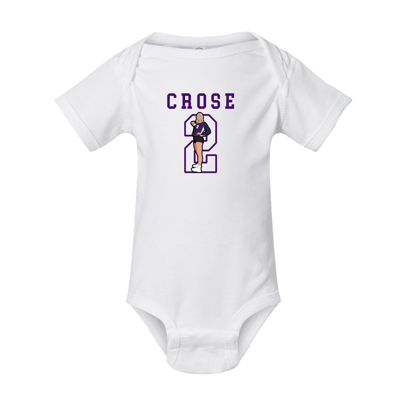 Baby Onesie — Shirsey in White