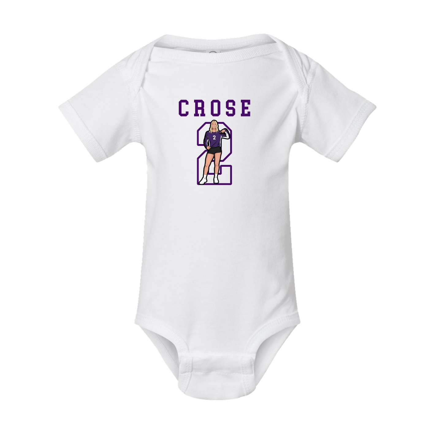 Baby Onesie — Shirsey in White