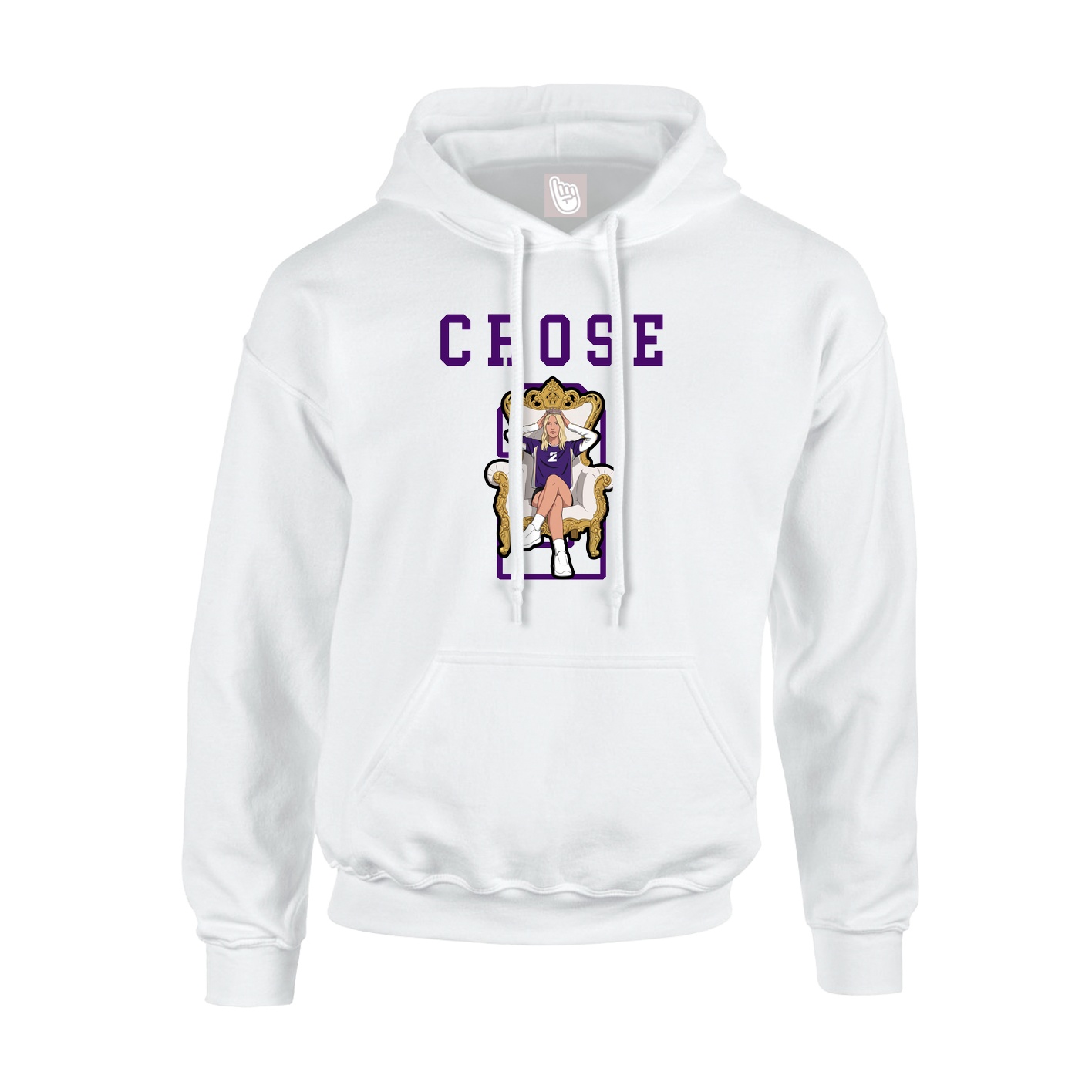 Youth Hoodie — Shirsey in White