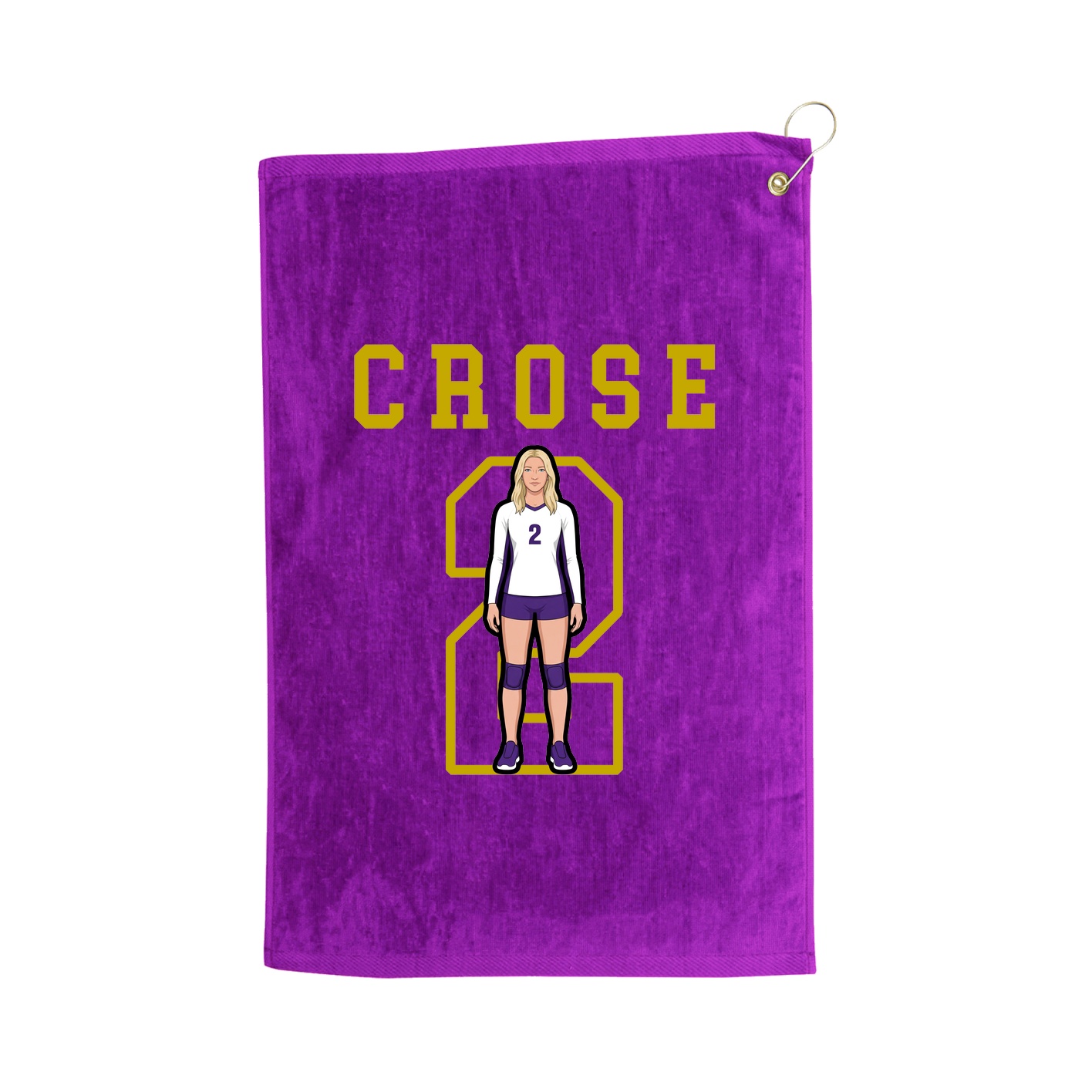 Golf Towel — Shirsey in Purple