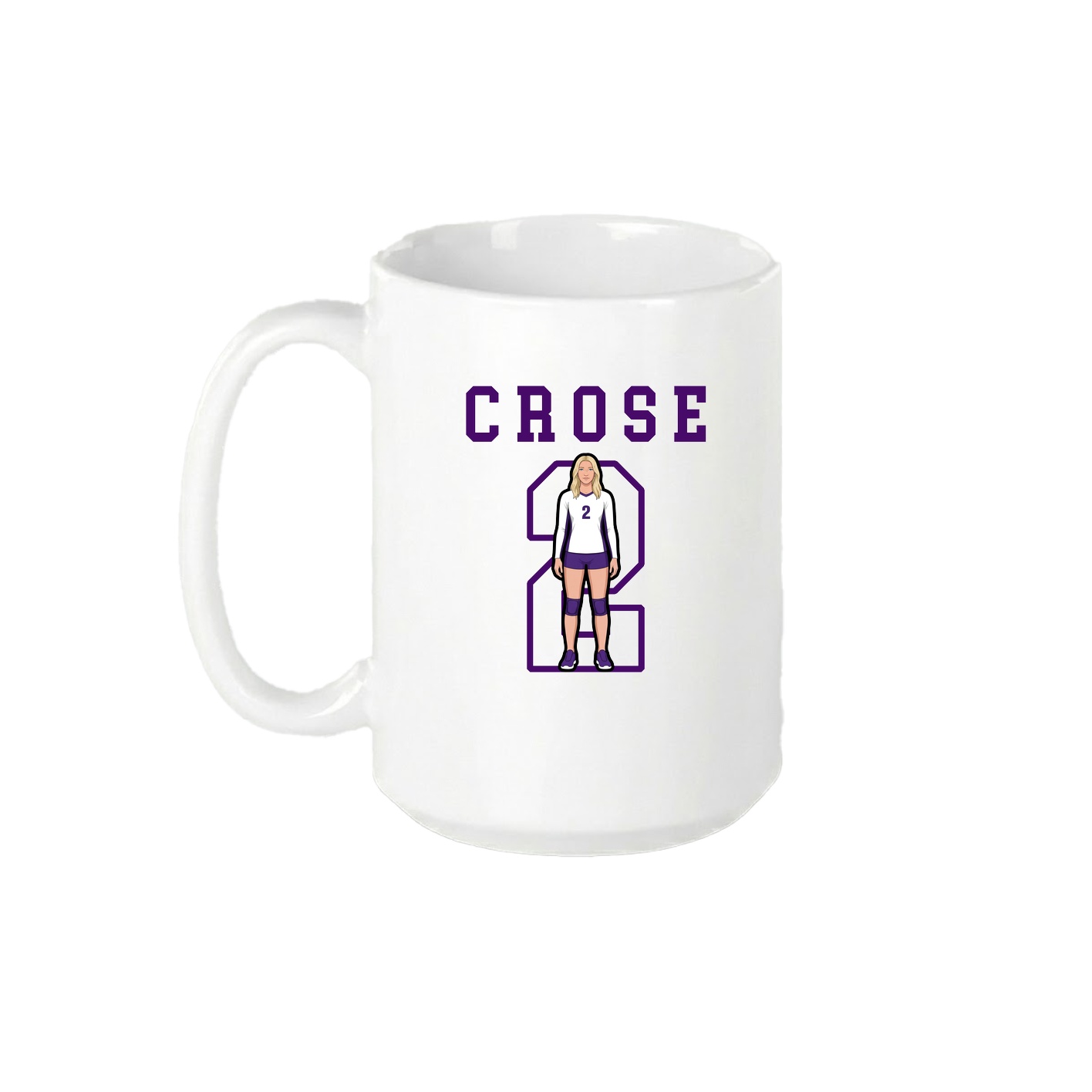 15oz Coffee Mug — Shirsey in White