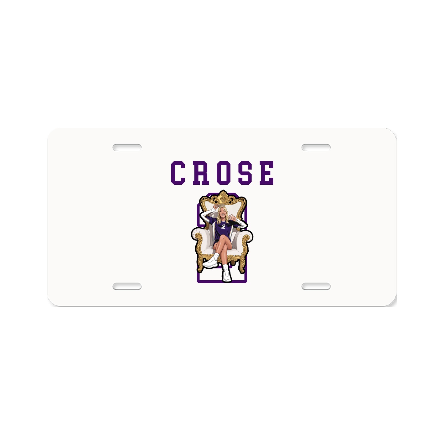 License Plate — Shirsey in Classic