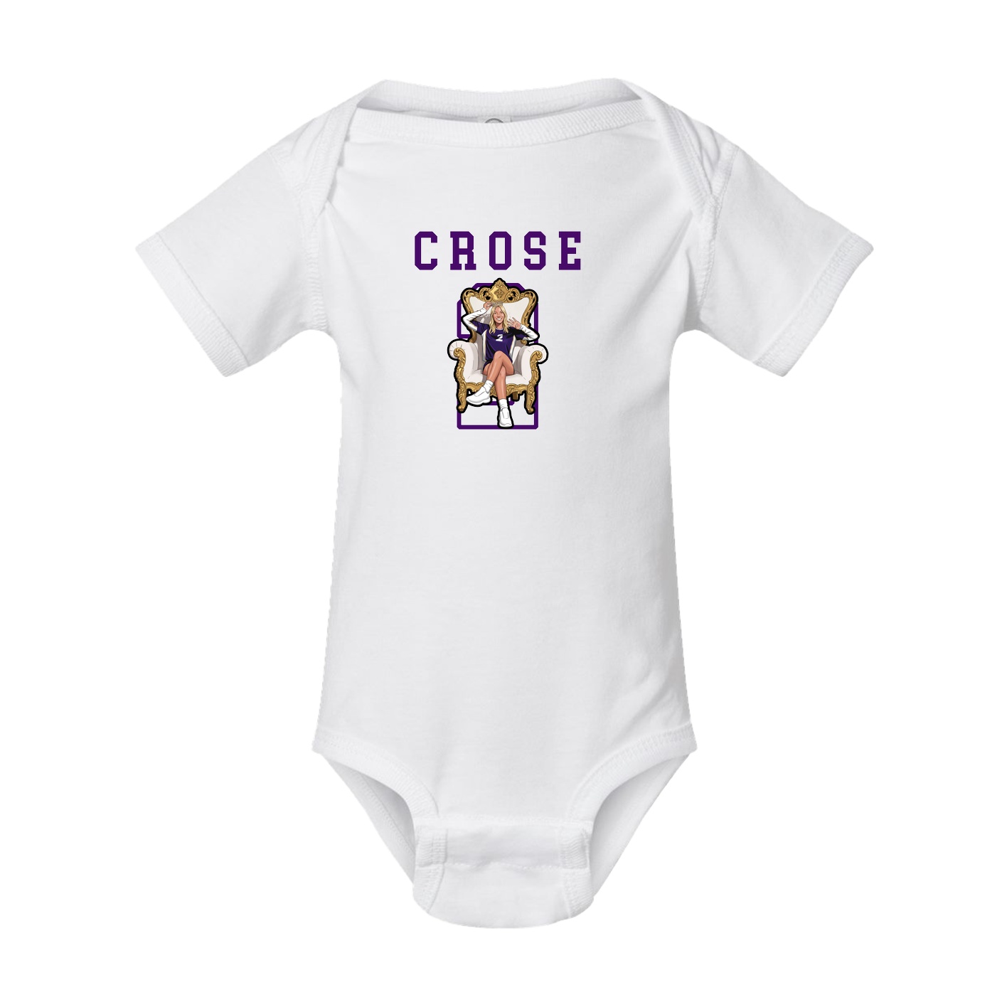 Baby Onesie — Shirsey in White
