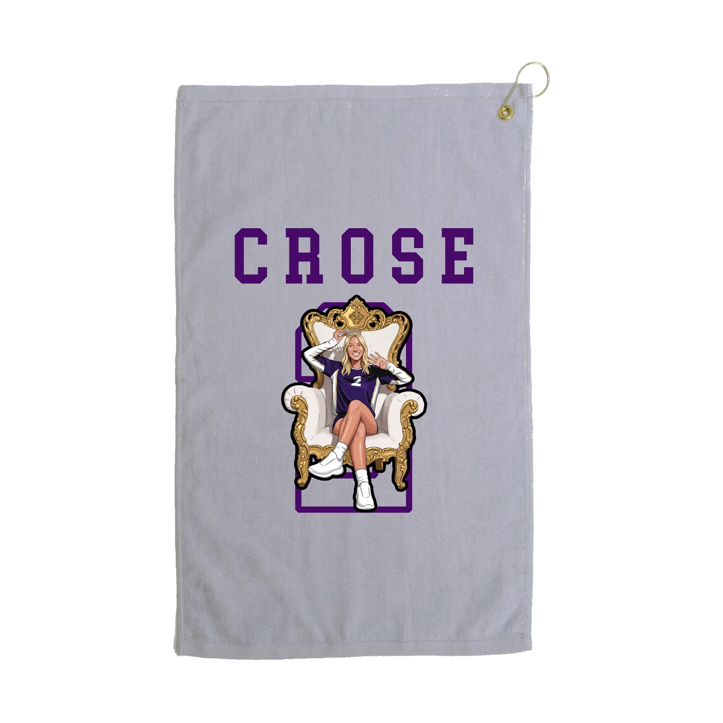 Golf Towel — Shirsey in Grey