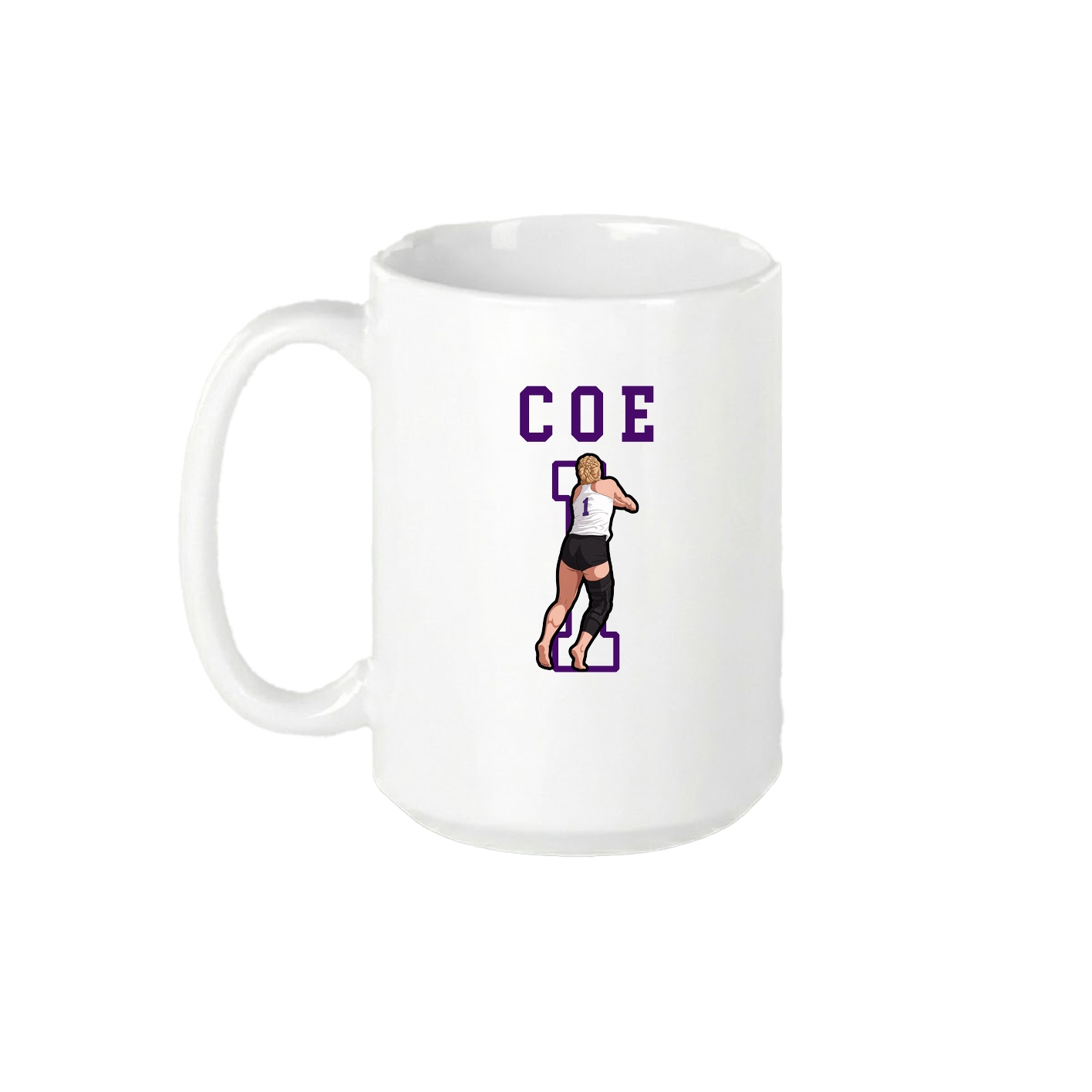 15oz Coffee Mug — Shirsey in White