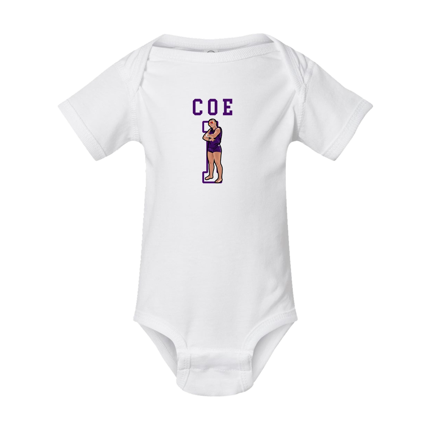 Baby Onesie — Shirsey in White