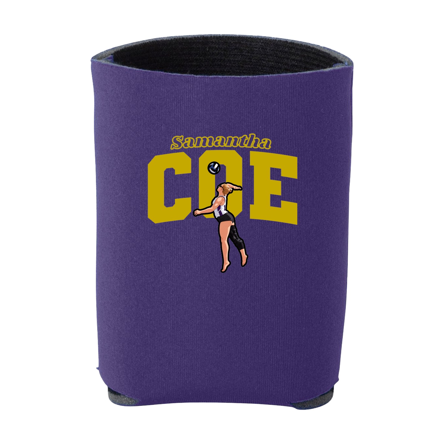 Can Holder — Name Arch in Purple