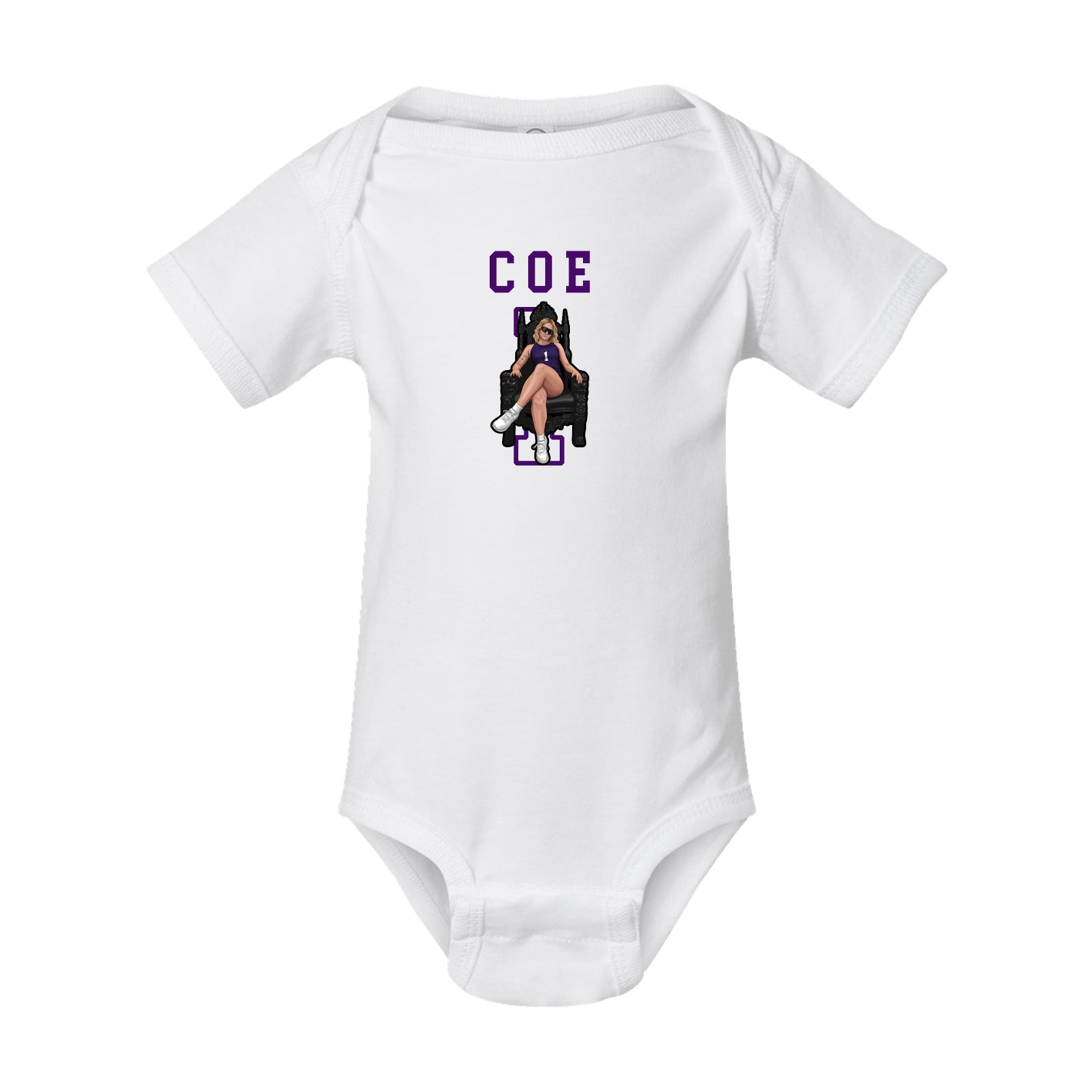 Baby Onesie — Shirsey in White