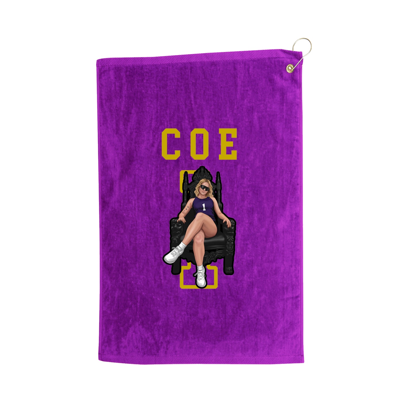 Golf Towel — Shirsey in Purple