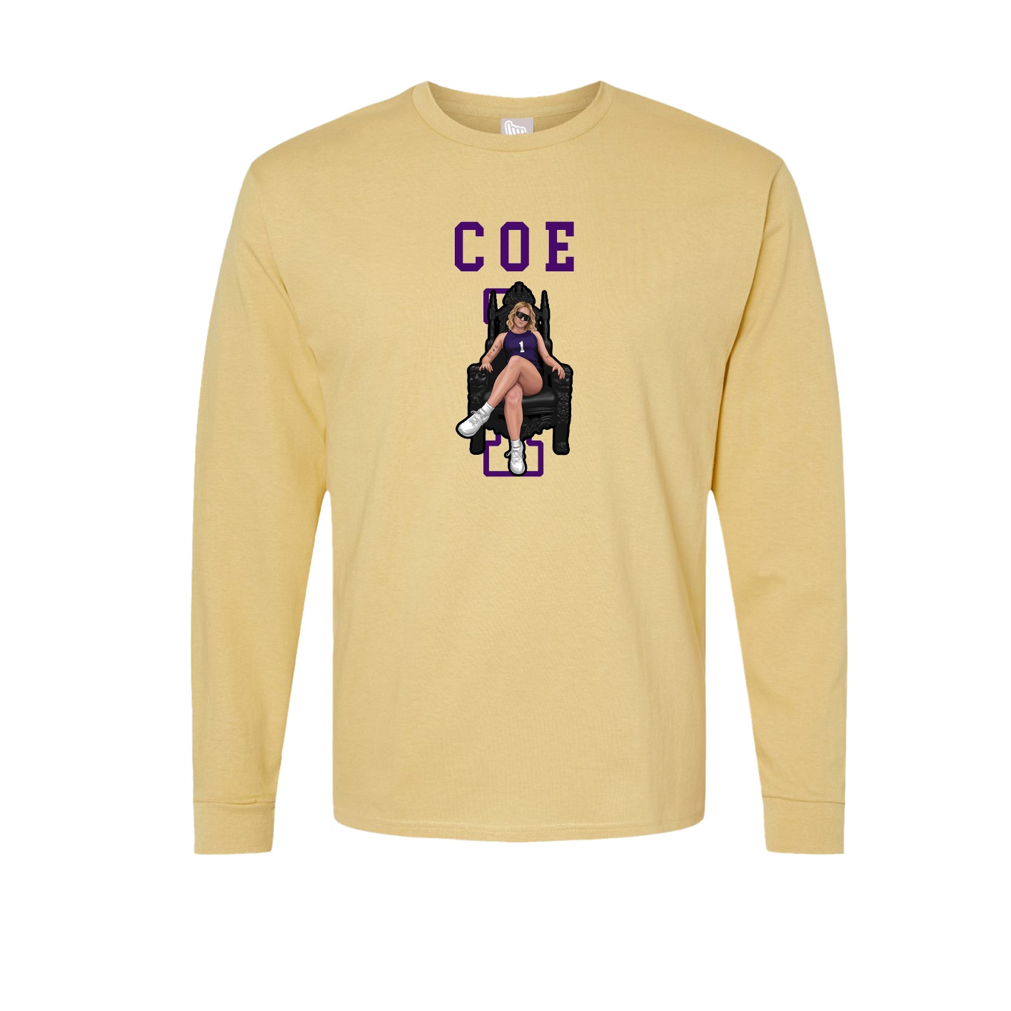 Long Sleeve Tee — Shirsey in Vegas Gold