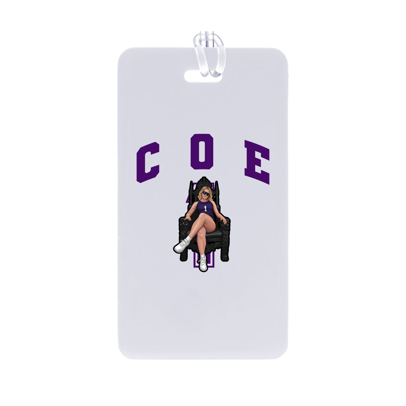 Bag Tag — Number in Classic