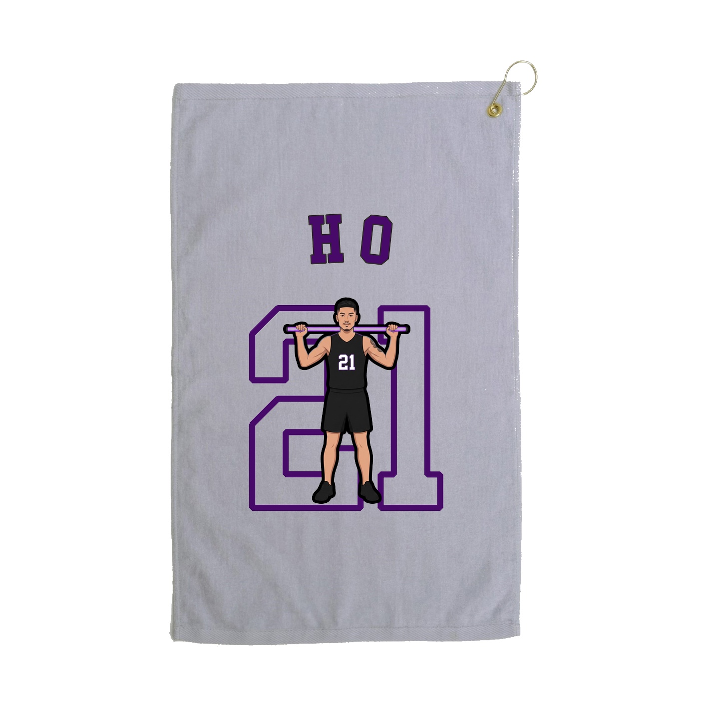 Golf Towel — Shirsey Arch in Grey