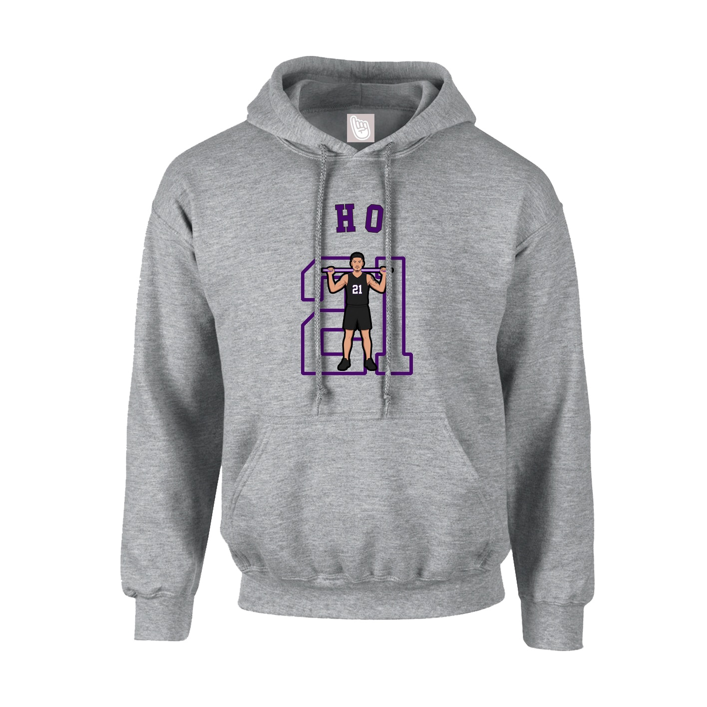 Hoodie — Shirsey Arch in Grey