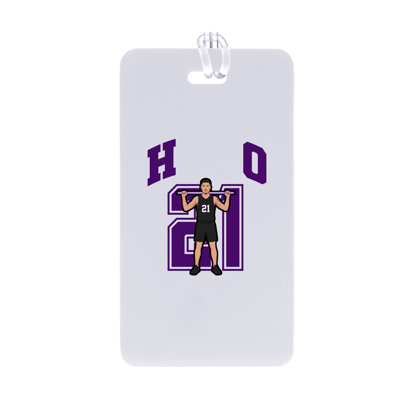 Bag Tag — Number in Classic