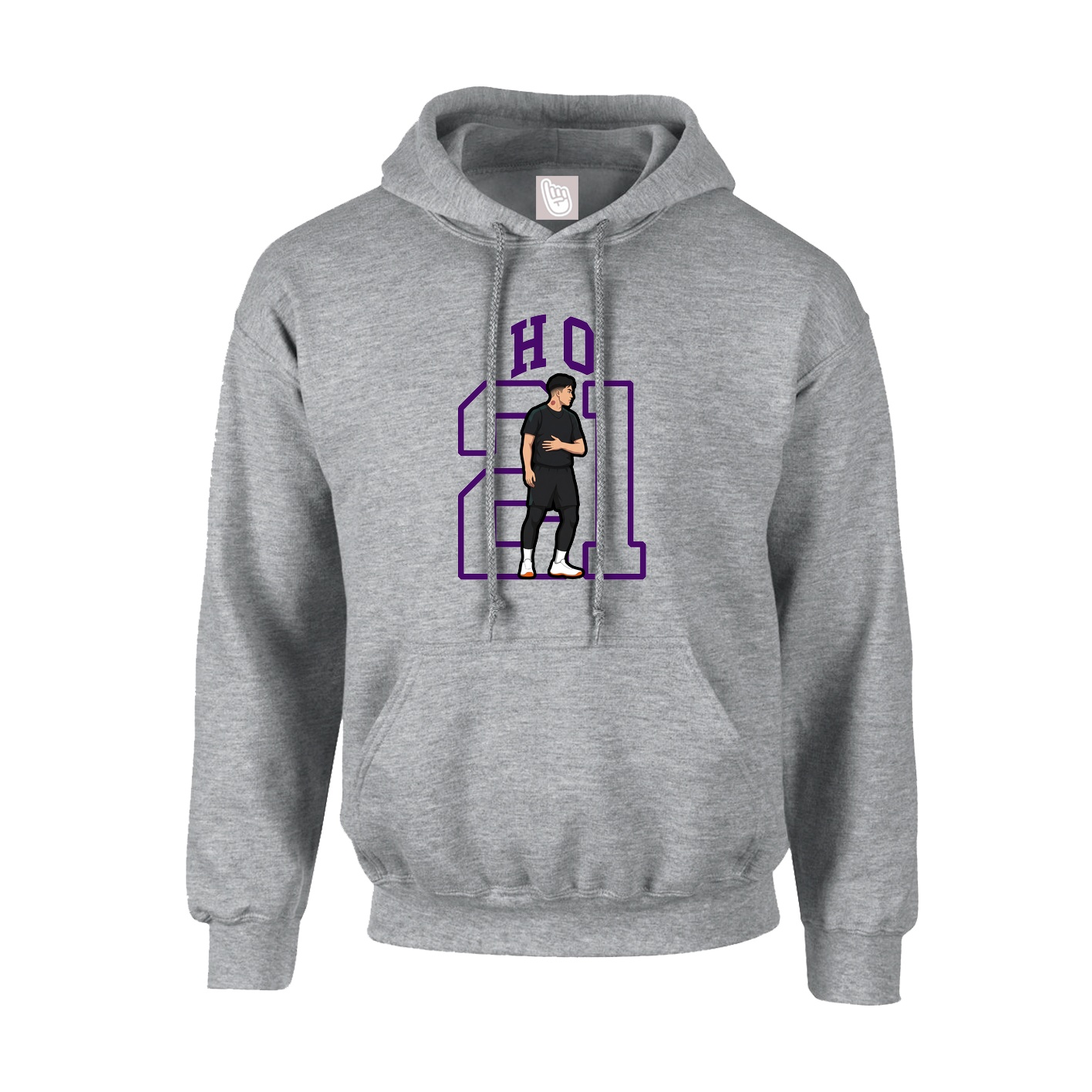 Youth Hoodie — Shirsey in Grey