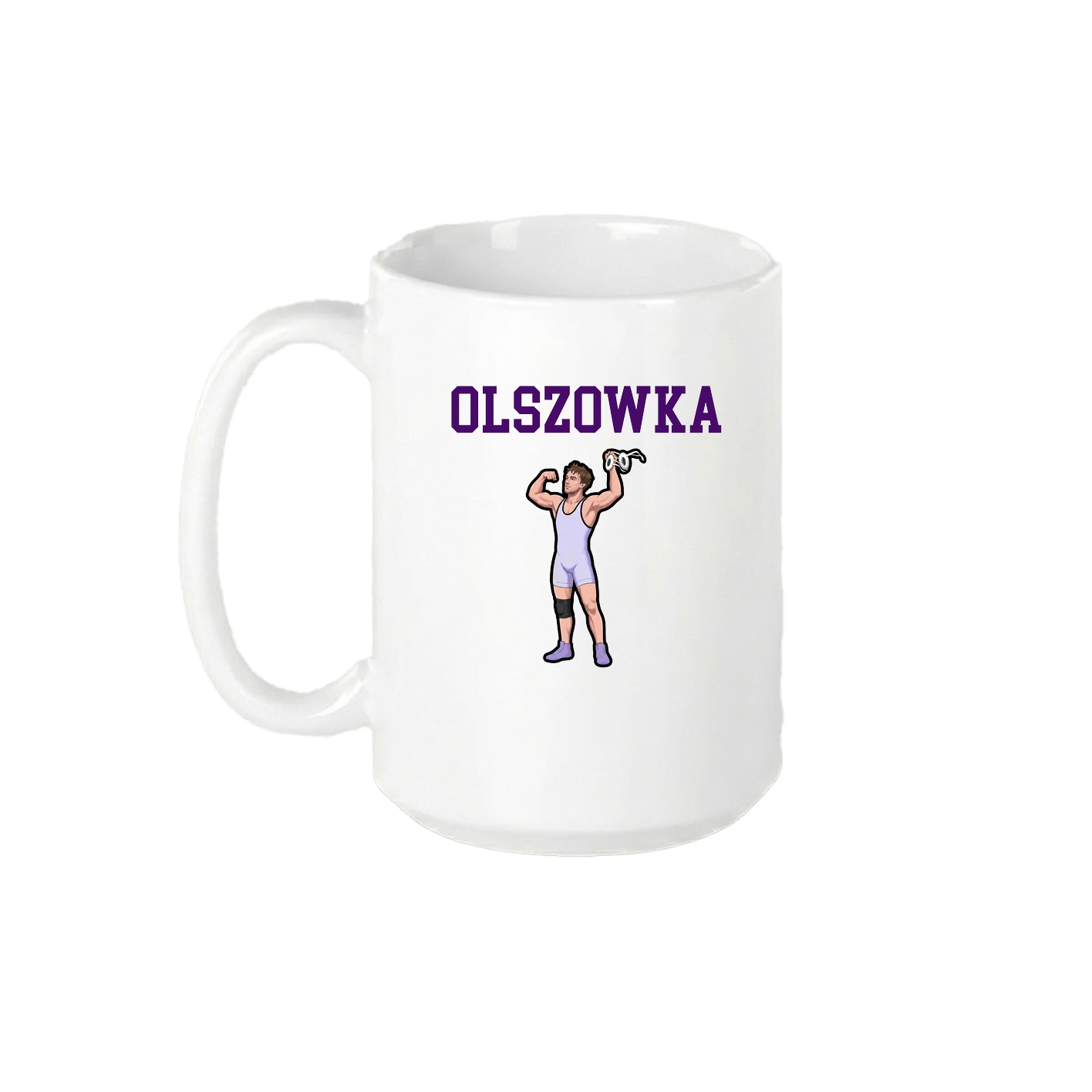 15oz Coffee Mug — Shirsey in White