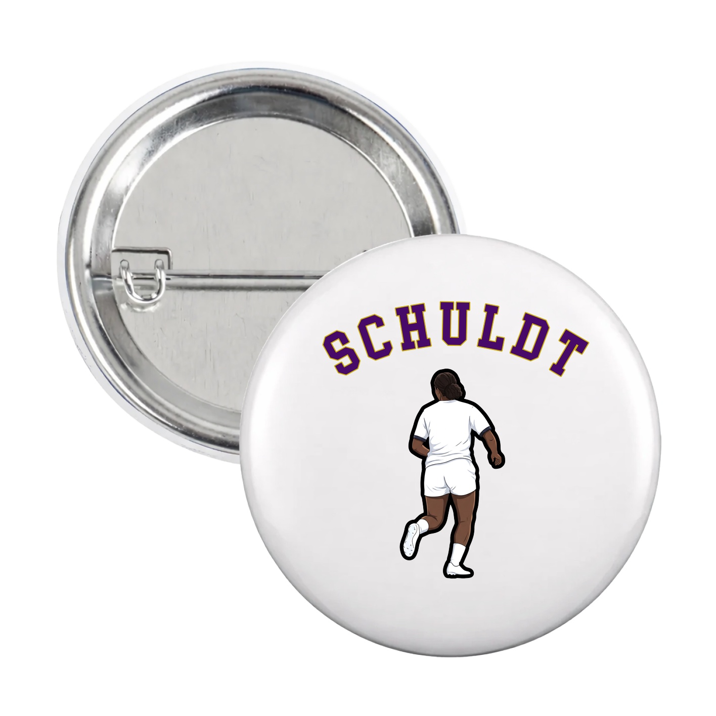 Game Day Button — Shirsey Arch in White