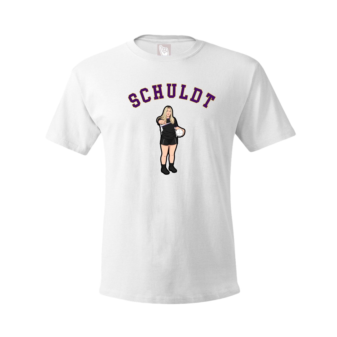 Tee — Shirsey Arch in White