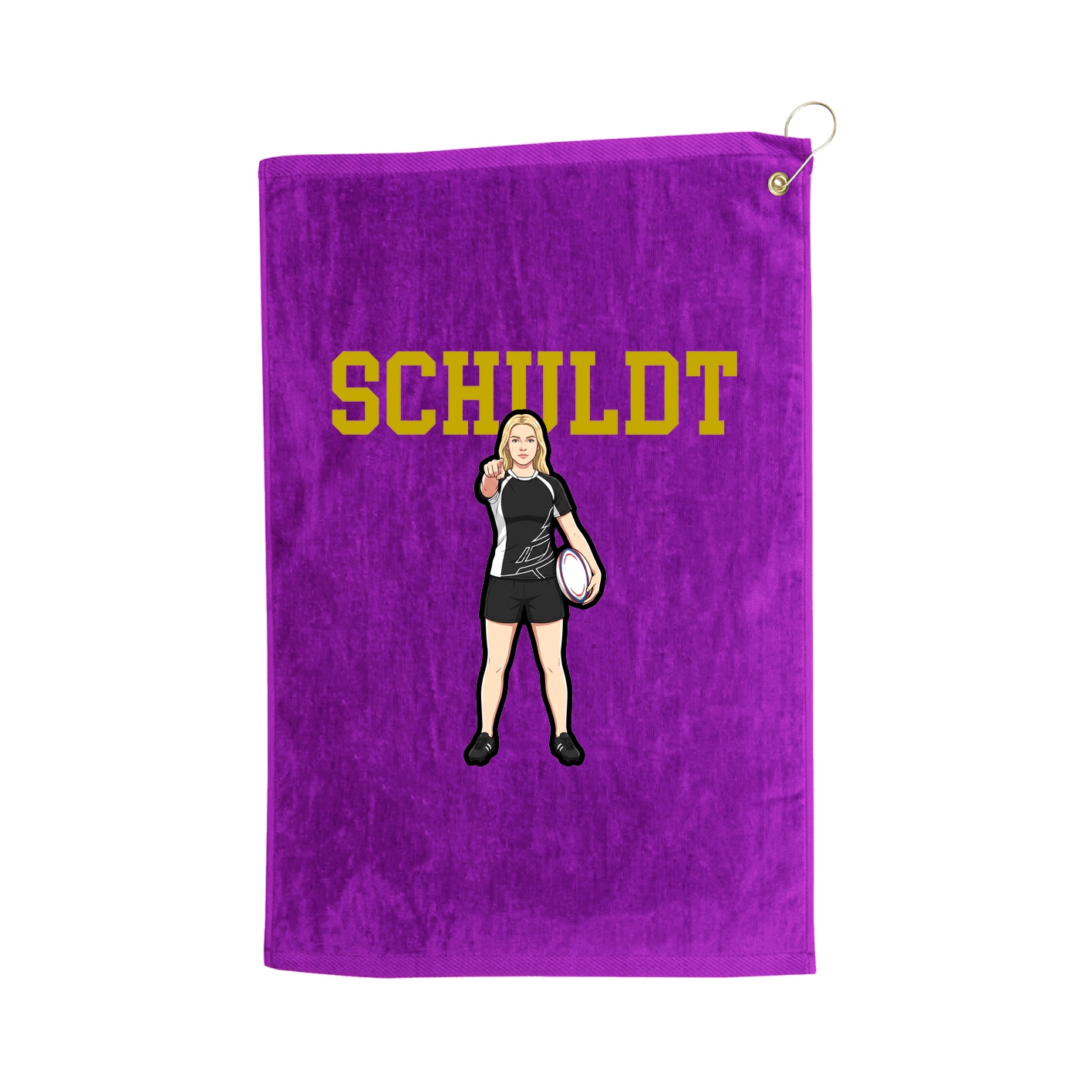 Golf Towel — Shirsey in Purple