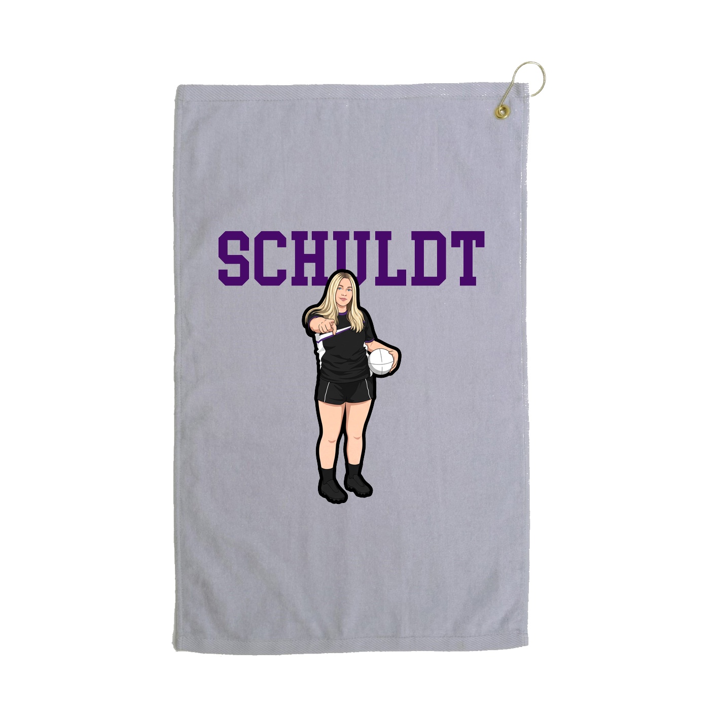 Golf Towel — Shirsey in Grey