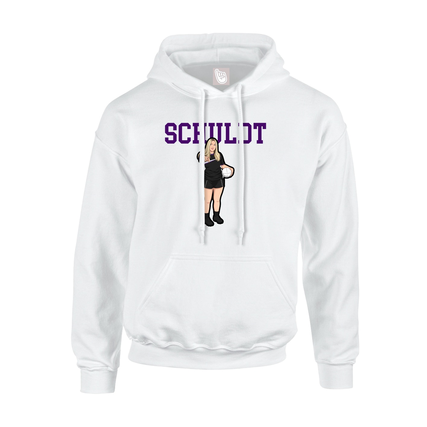 Youth Hoodie — Shirsey in White