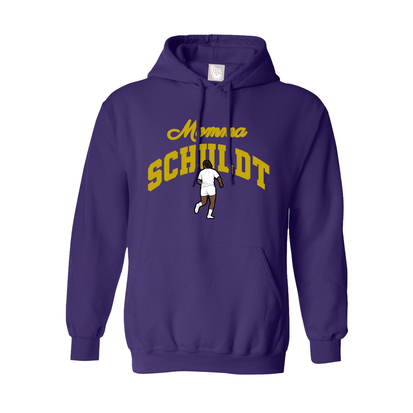 Hoodie — Mothers Day Arch in Purple