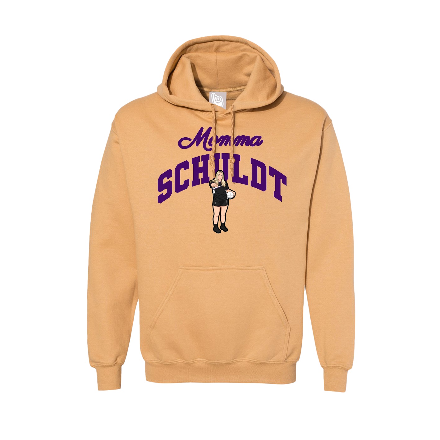 Hoodie — Mothers Day Arch in Vegas Gold