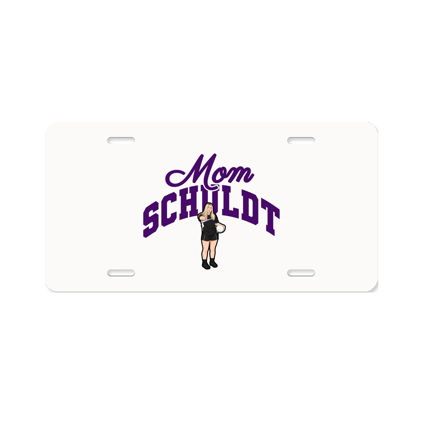License Plate — Mothers Day Arch in Classic