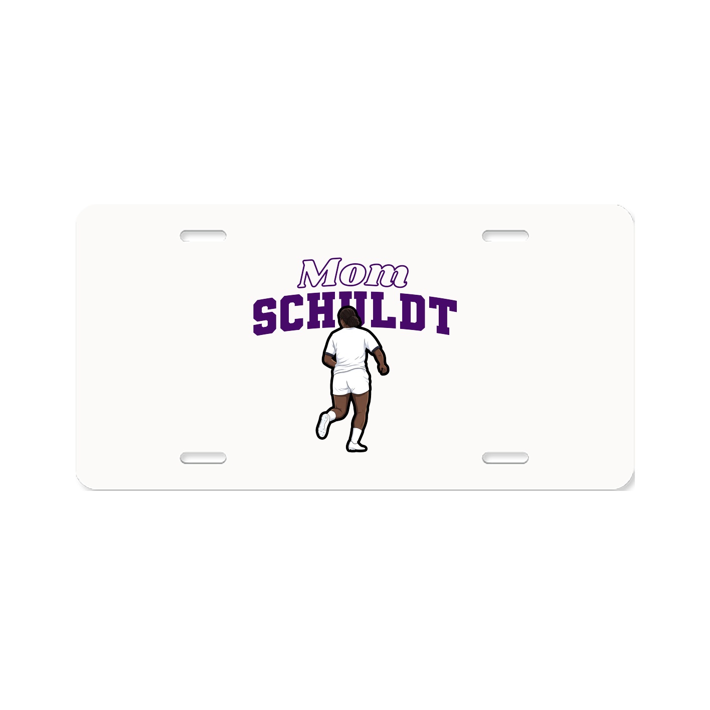 License Plate — Mothers Day Block in Classic