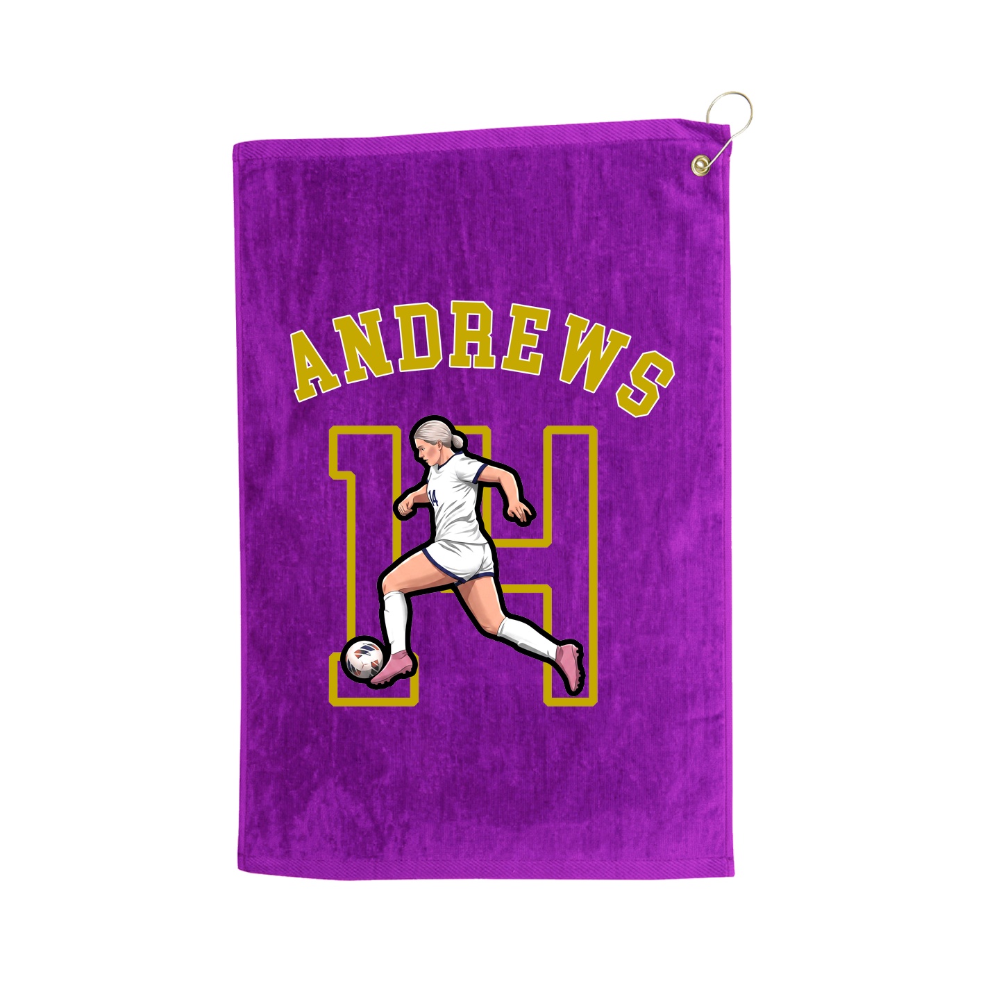 Golf Towel — Shirsey Arch in Purple