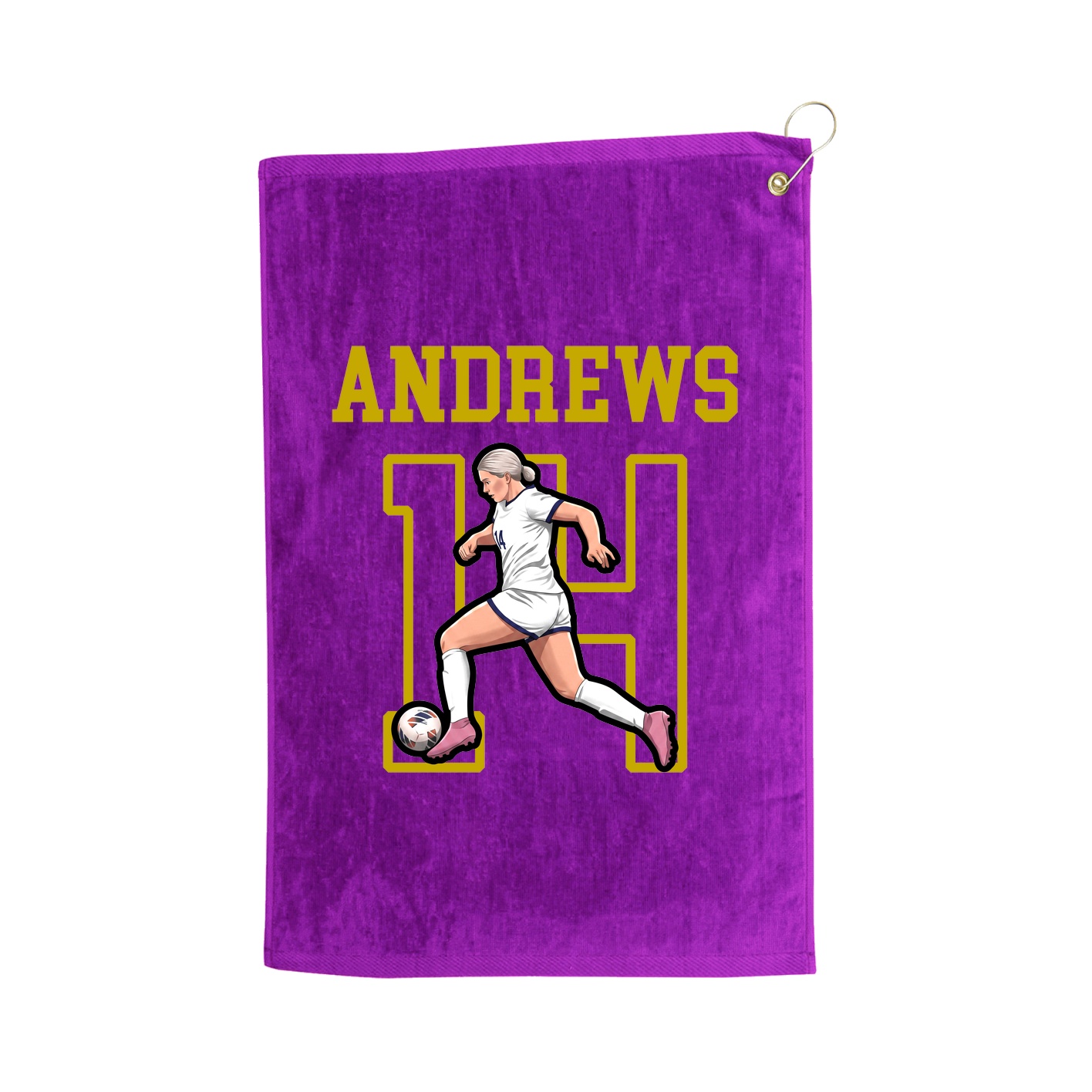 Golf Towel — Shirsey in Purple