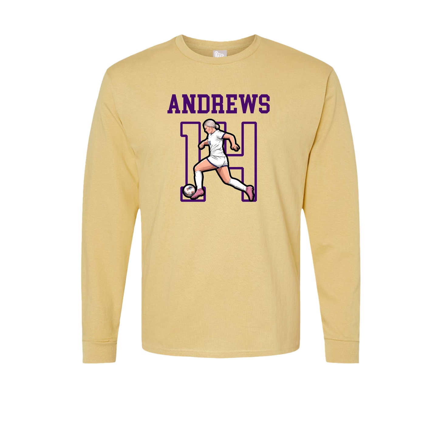 Long Sleeve Tee — Shirsey in Vegas Gold