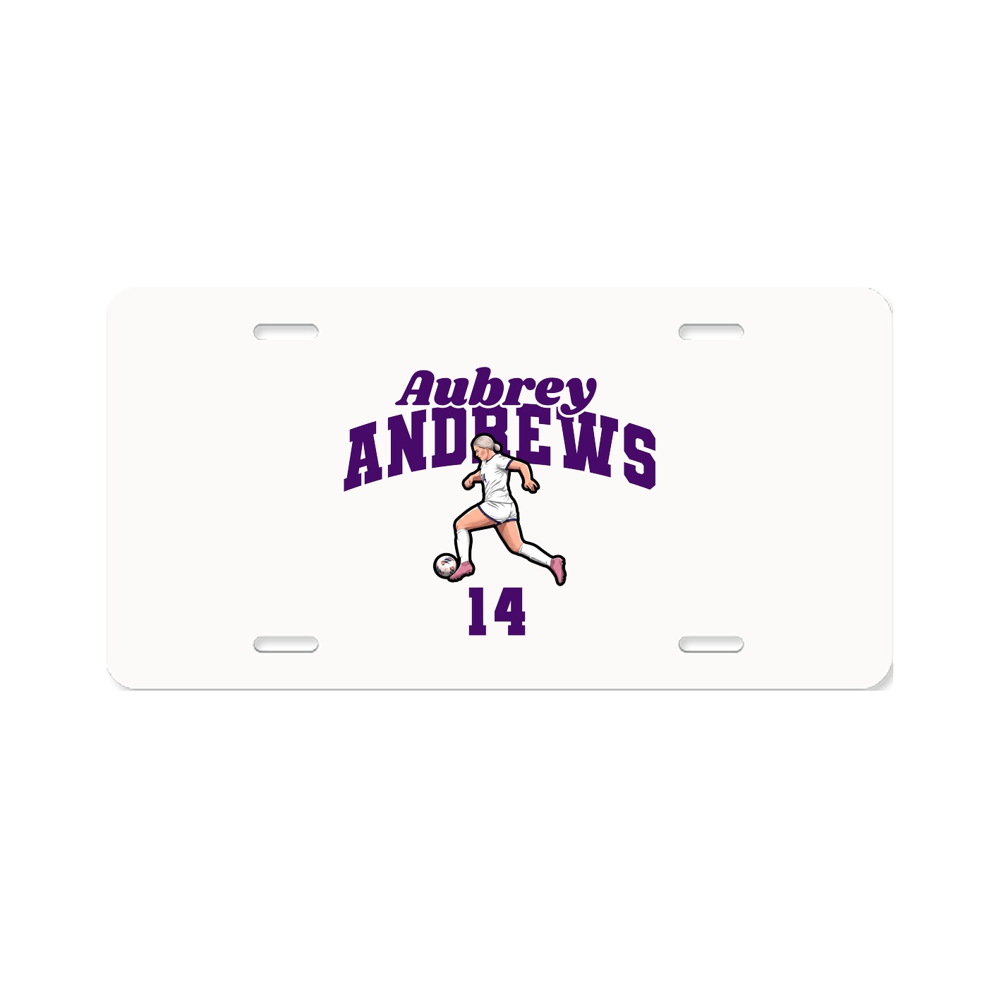 License Plate — Signature Arch in Classic