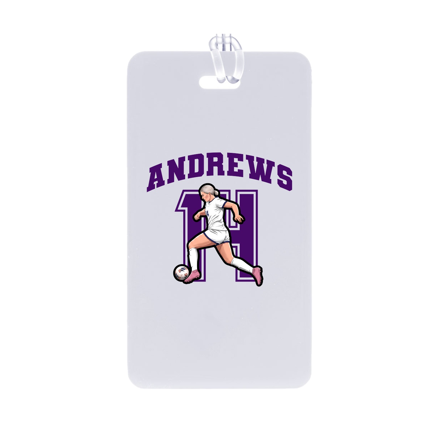 Bag Tag — Number in Classic