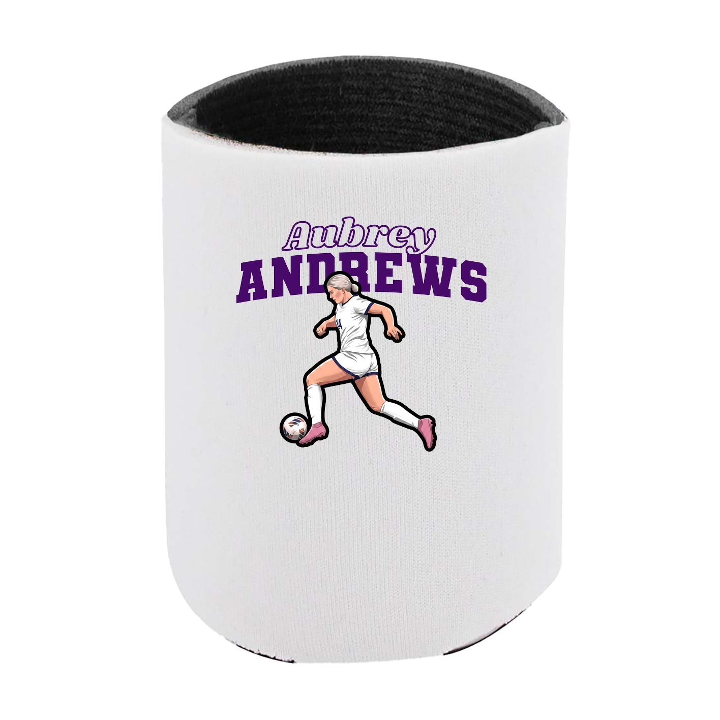 Can Holder — Name Arch in White