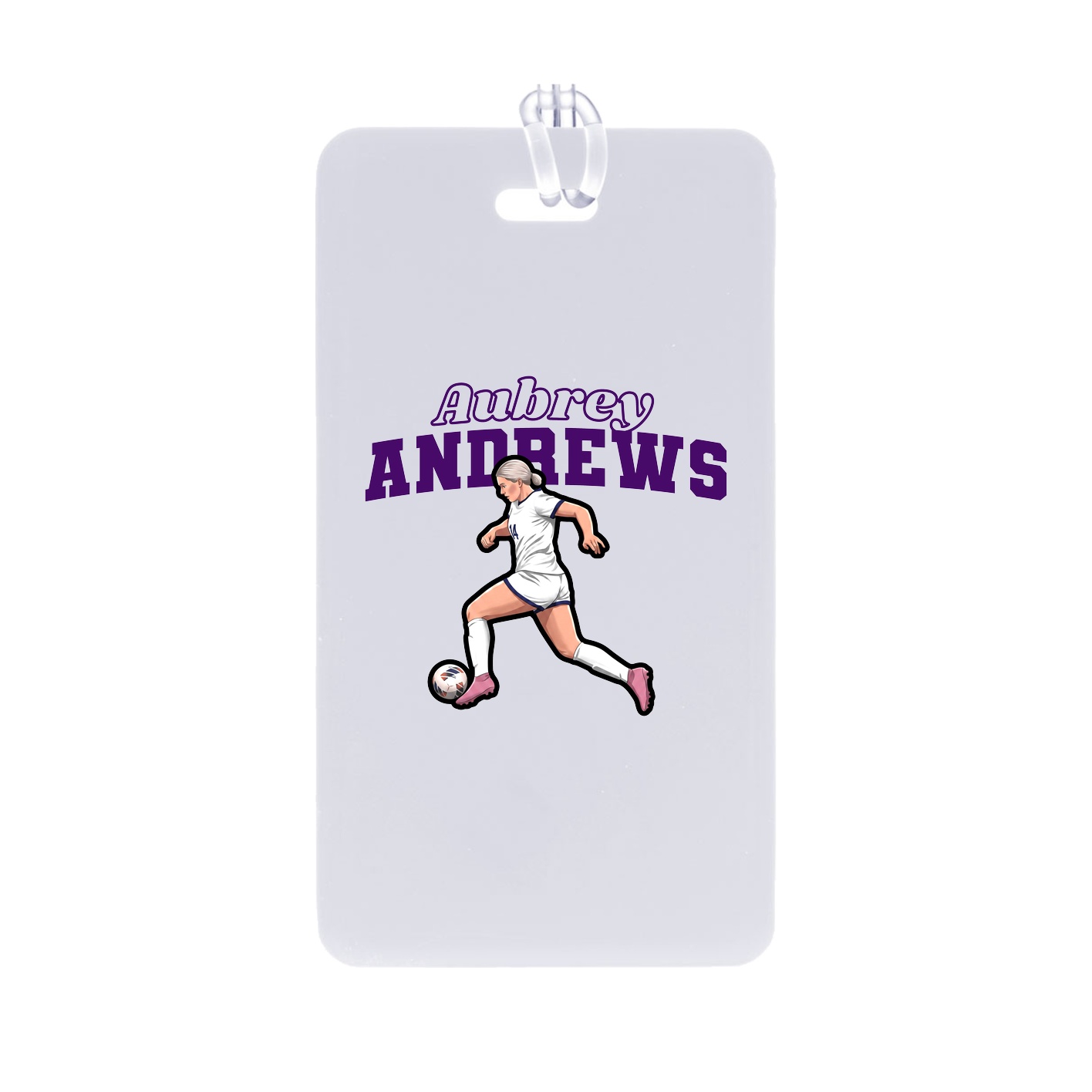 Bag Tag — Name Arch in Classic
