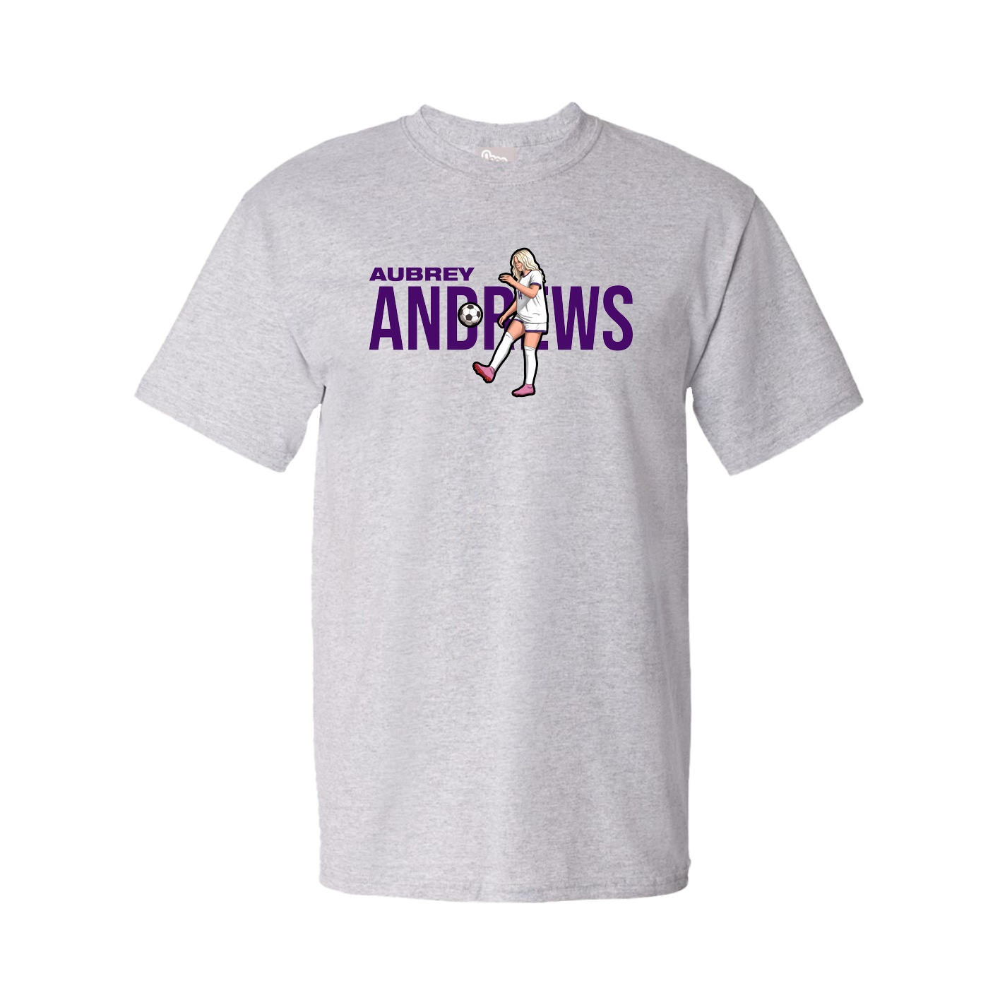 Tee — Player Name in Grey