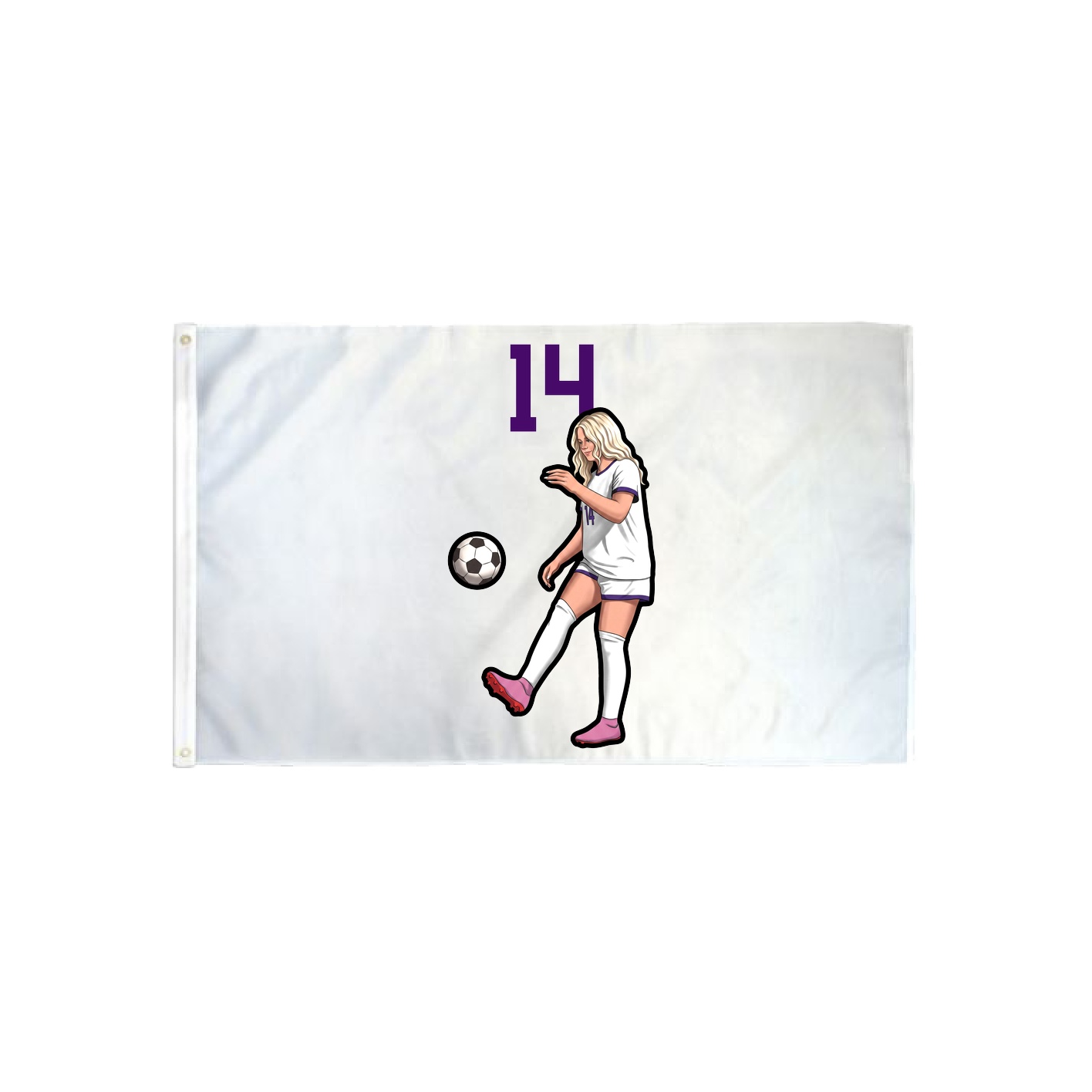 3x5 Flag — Number Top in Classic