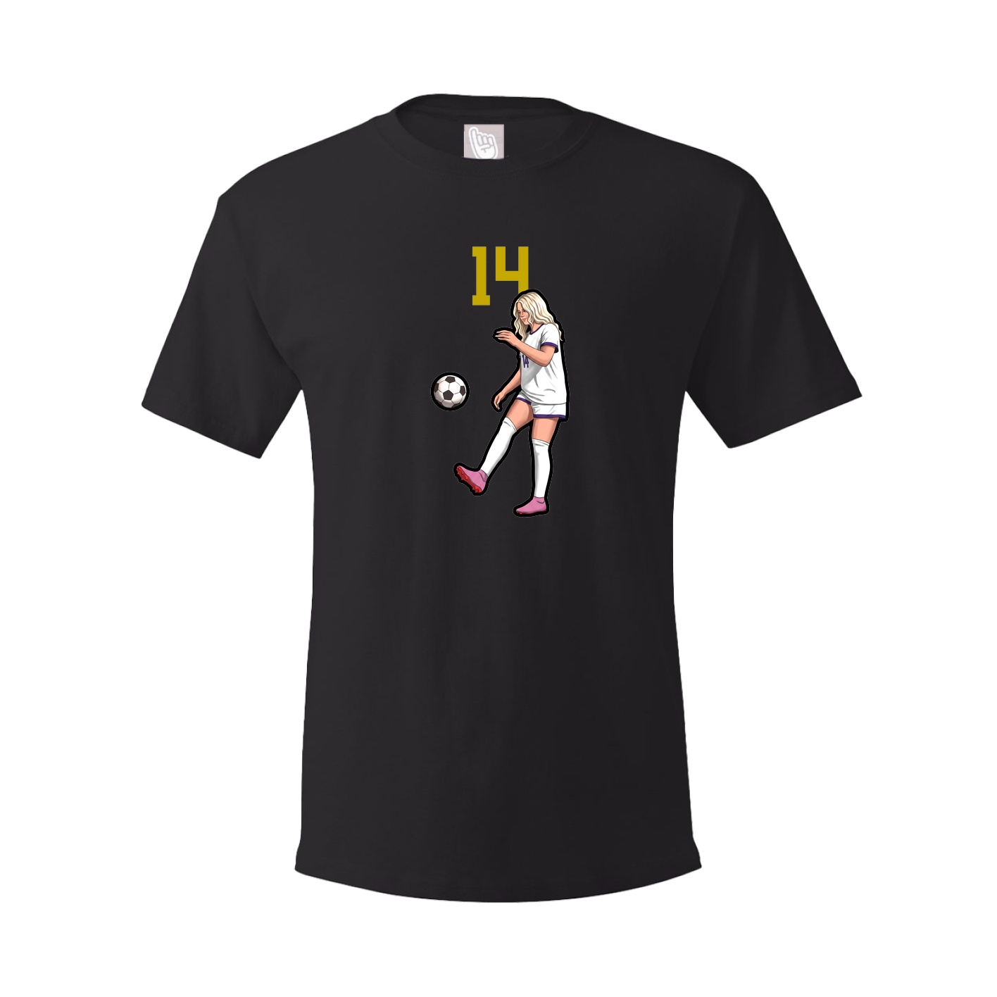 Tee — Number Top in Black