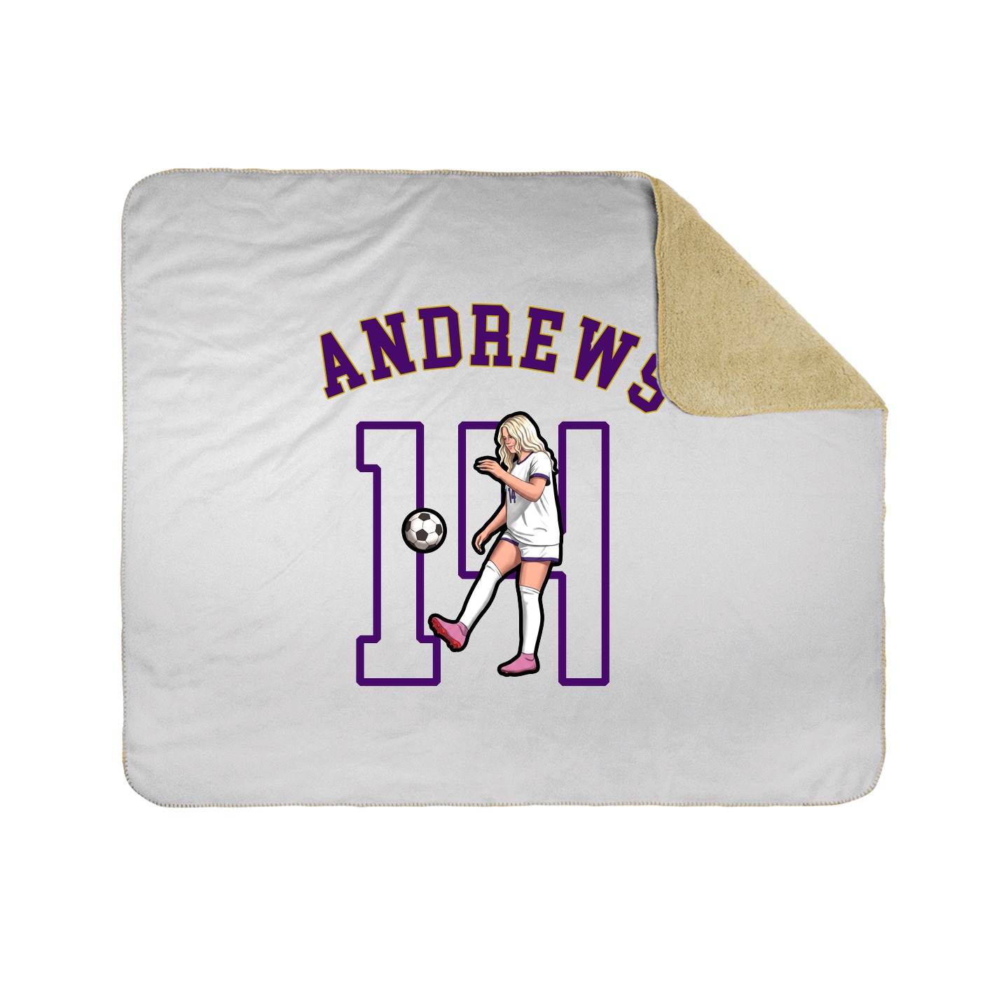 Throw Blanket — Shirsey Arch in White