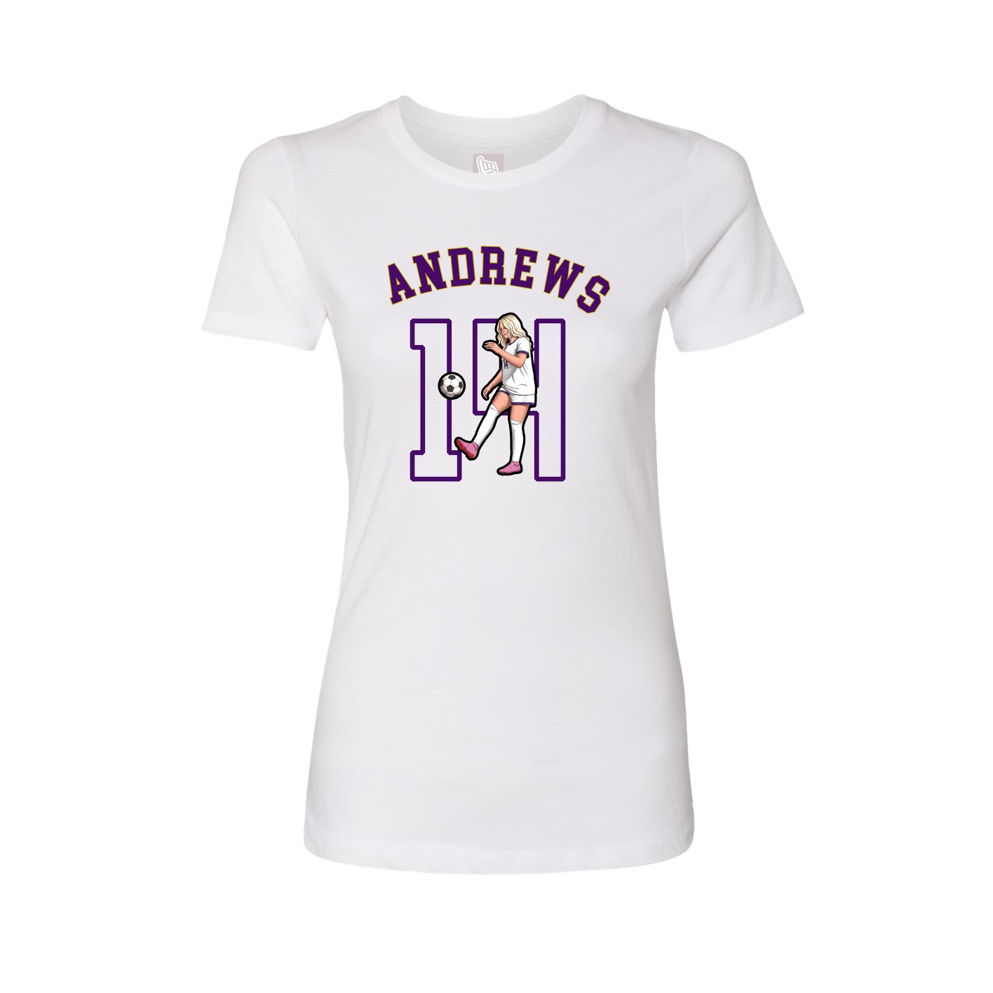 Womens Tee — Shirsey Arch in White
