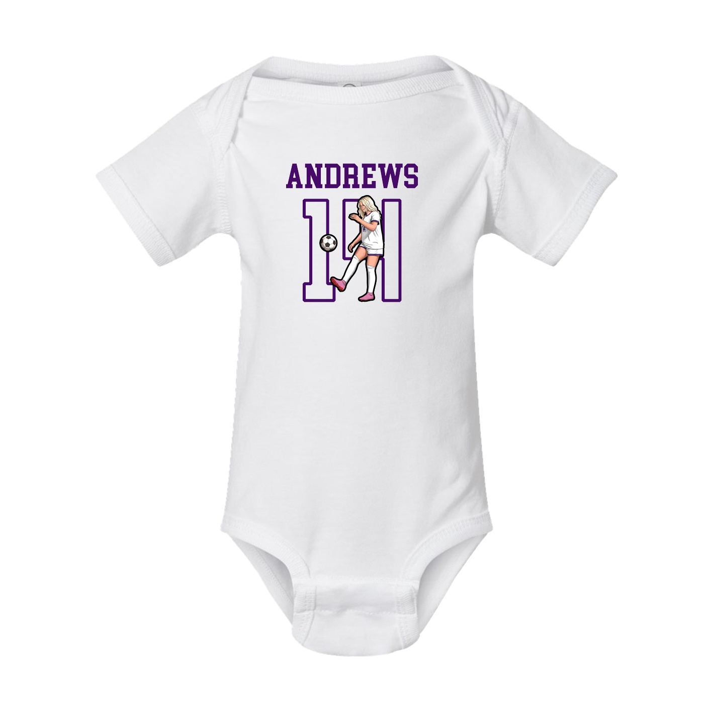Baby Onesie — Shirsey in White