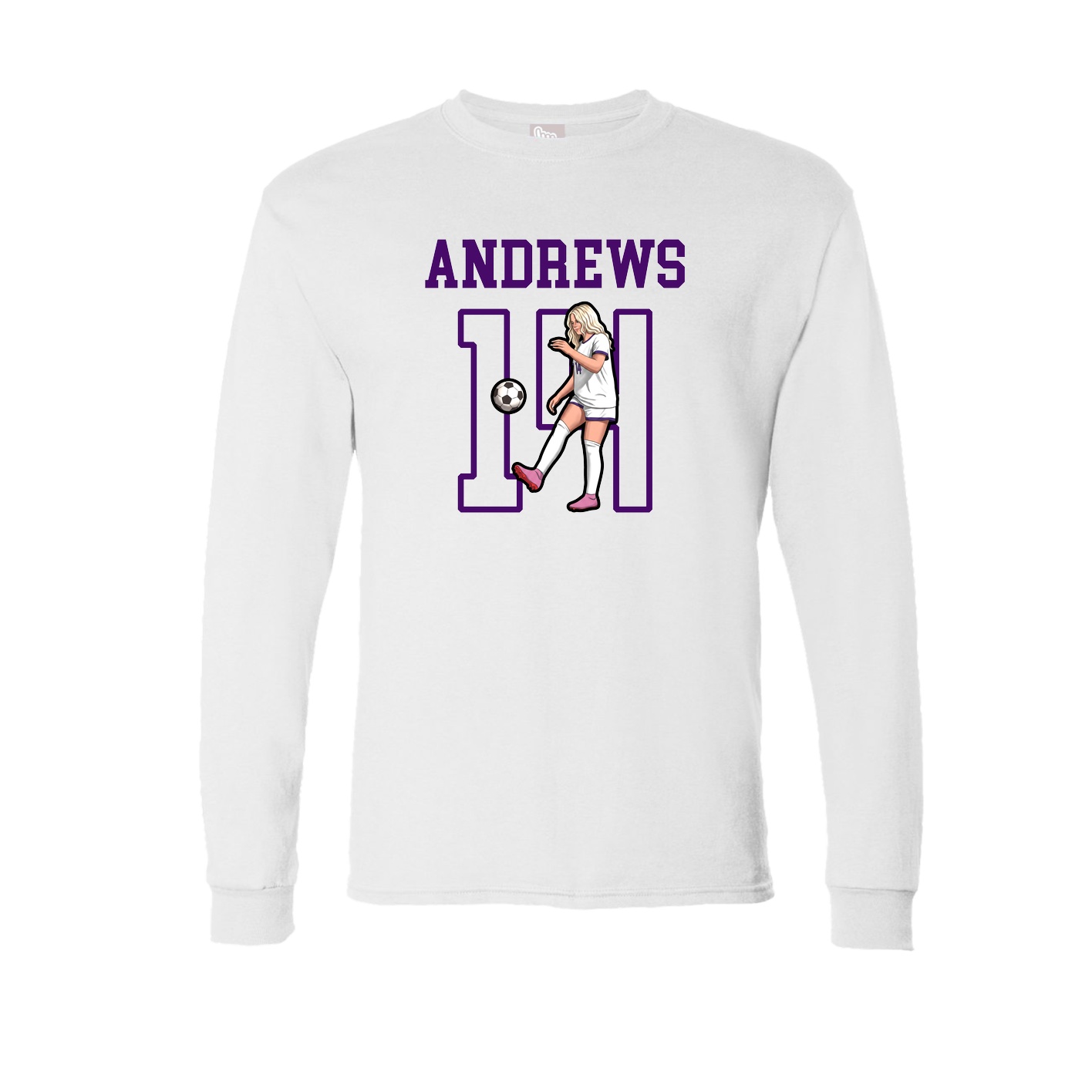 Long Sleeve Tee — Shirsey in White