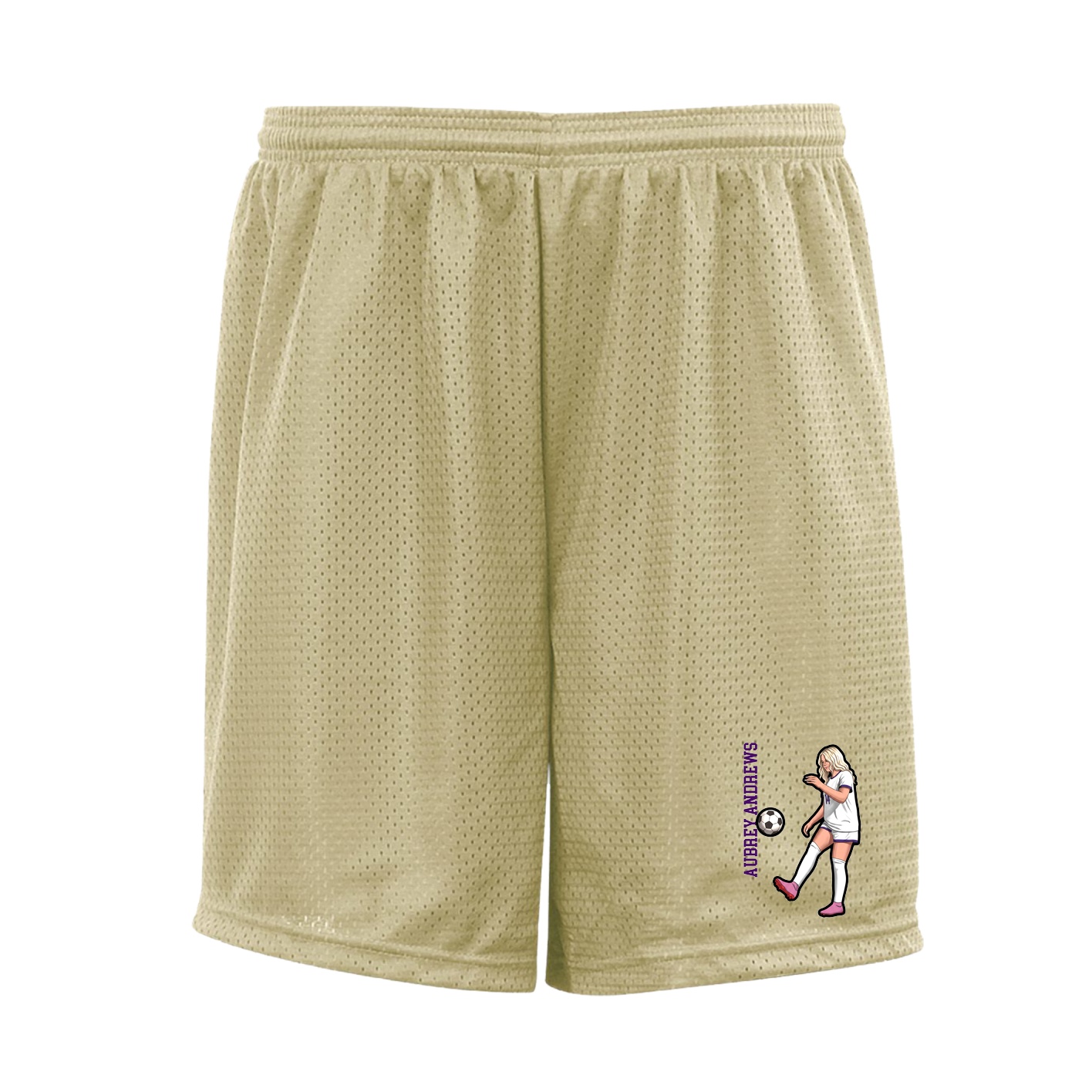 Shorts — Name Vertical in Vegas Gold