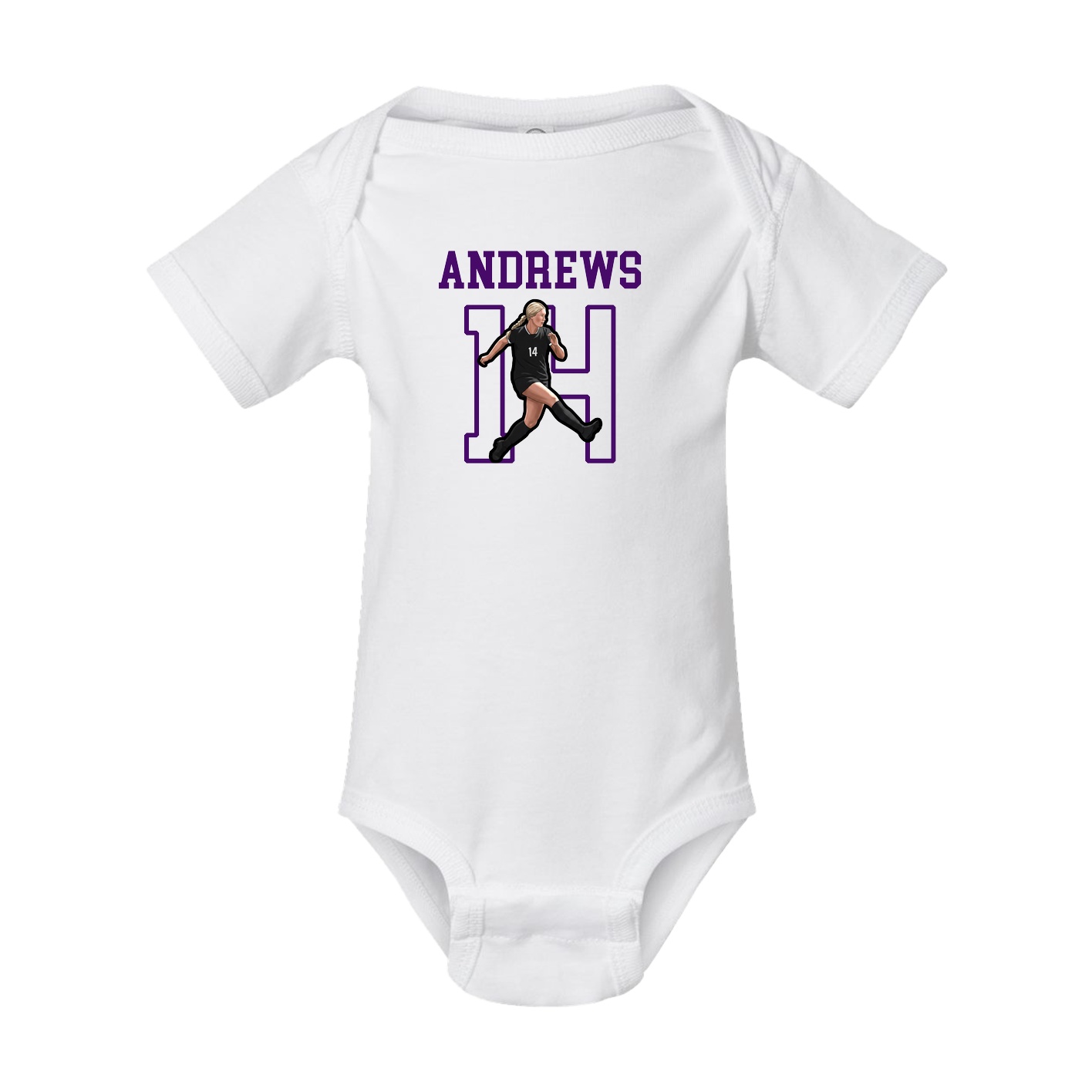 Baby Onesie — Shirsey in White