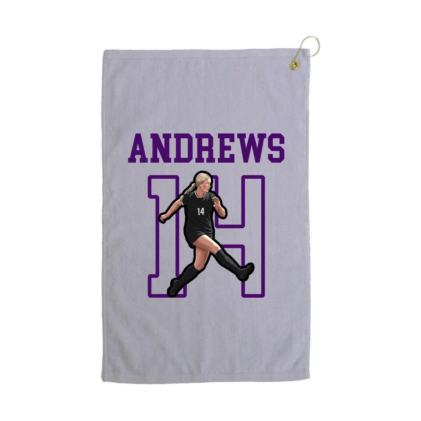 Golf Towel — Shirsey in Grey