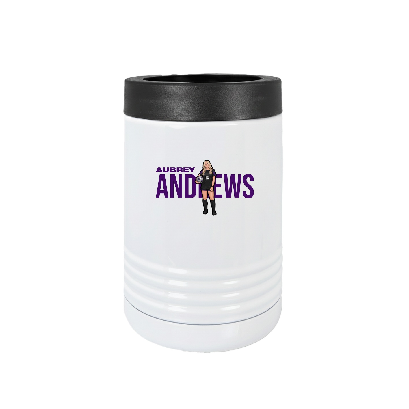 Beverage Holder — Player Name in White