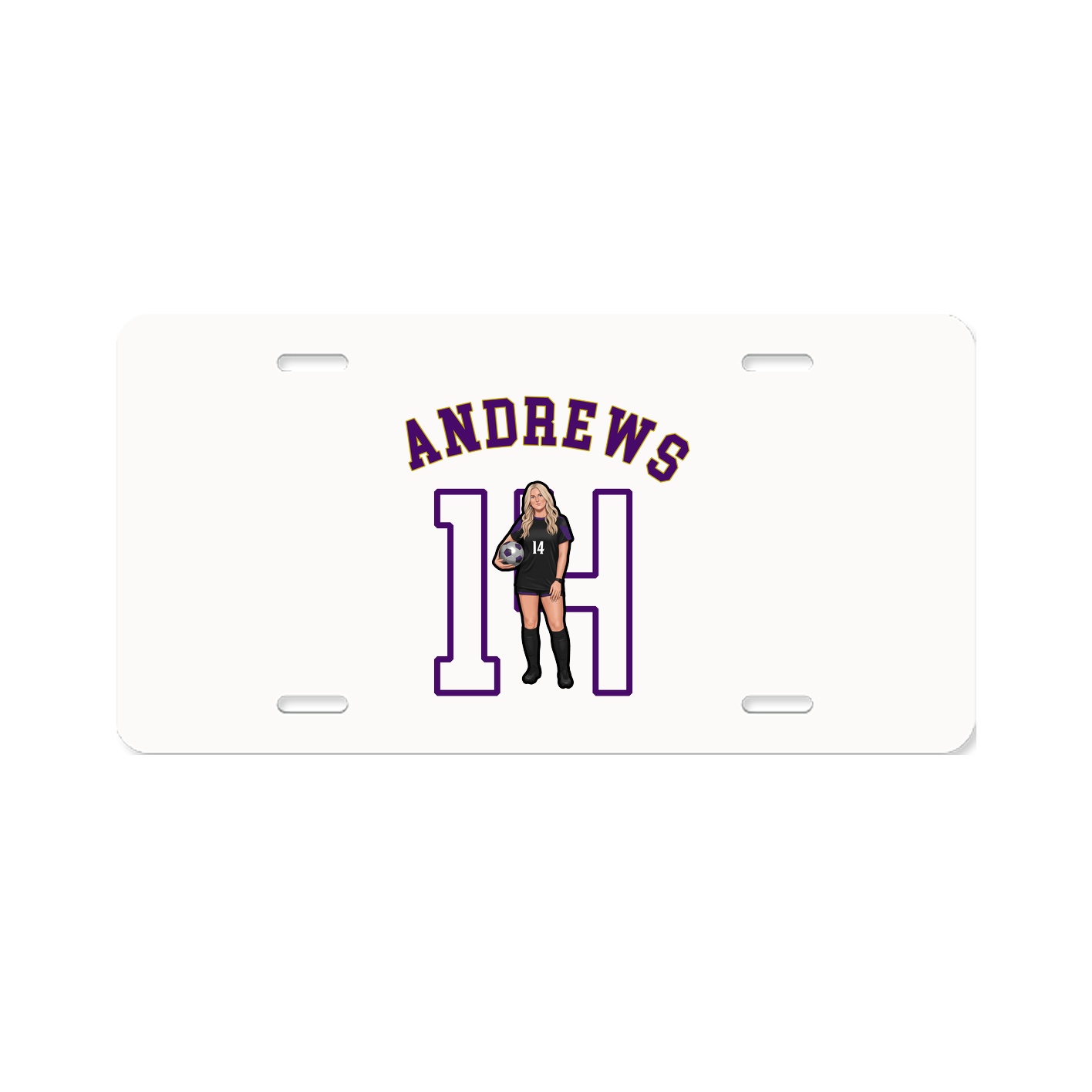 License Plate — Shirsey Arch in Classic
